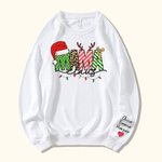 T-Shirt Sweat-Shirt à Capuche Personnalisé avec Prénoms des Enfants Thème MAMA Cadeau Fête Anniversaire pour Maman Grand-Mère