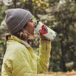 Henkilökohtainen Best Fur Mom Heart Pet Paw Print 20oz Tumbler Nimi Tumbler kannella Syntymäpäivälahja lemmikkieläinten ystävälle