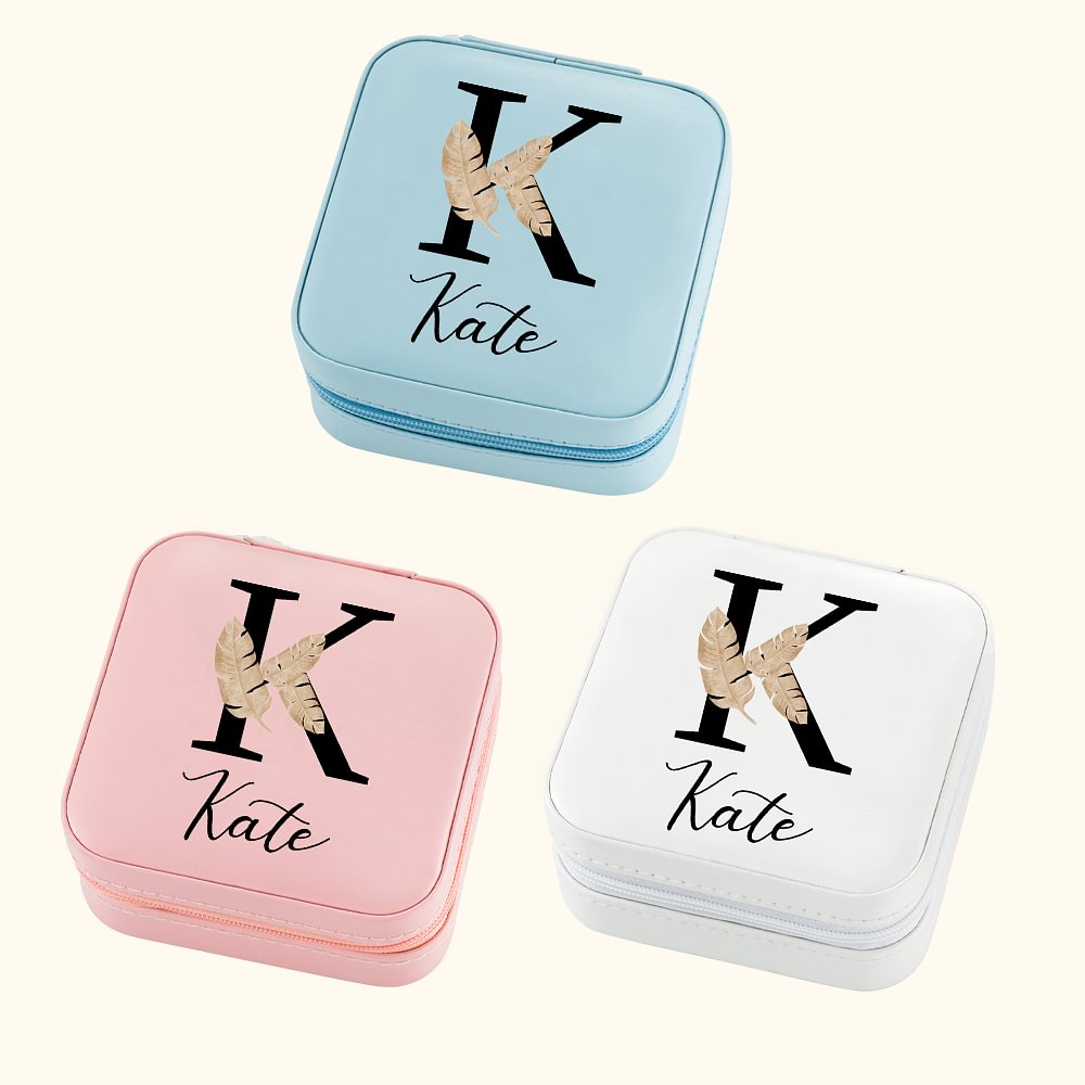 Boite à Bijoux Personnalisée avec Nom Cadeau pour Elle Fête de Mariage Cadeau pour Demoiselles d'Honneur Cadeau de Mariage