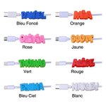 Câble USB avec Nom Personnalisé pour iPhone Micro USB Type C Cadeau de Noël Cadeau d'Anniversaire