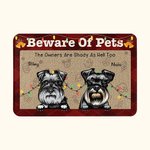 Henkilökohtainen omistajat ovat hämärä kuin helvetti liian Ovimatto joululahja syntymäpäivälahja lahja lemmikkikoira koira kissa rakastaja