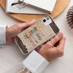 Henkilökohtainen Vain yksi luku matkapuhelin tapauksessa nimi Syntymäpäivä Joulu Lukeminen lahja Sisko Äiti Ystävä Kirja Lover