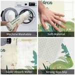 Personalisierte Verwöhnte Enkel hier von Oma & Opa Türmatte Rutschfeste Extra Durable Absorbierende Widerstandsfähige Schmutzige Türmatte Geschenk für