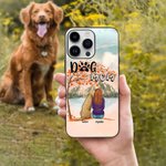 Personifierad Vi är tillsammans under lönnträdet Mobilskal Julklapp Födelsedagspresent för hundälskare