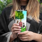 Personalisierte Fur Mama/Papa 20 oz Edelstahl Becher mit Namen Perfekte Geburtstag Weihnachten Geschenk für Hundeliebhaber