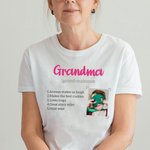 Personalised Word Meaning Definition T-shirt Sweatshirt with Photo Multicolor Available Birthday Christmas Gift for Family Grandparents