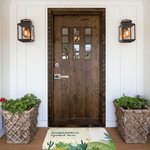 Personalisierte Verwöhnte Enkel hier von Oma & Opa Türmatte Rutschfeste Extra Durable Absorbierende Widerstandsfähige Schmutzige Türmatte Geschenk für