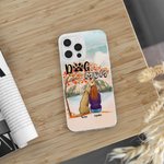 Personifierad Vi är tillsammans under lönnträdet Mobilskal Julklapp Födelsedagspresent för hundälskare