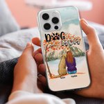 Personifierad Vi är tillsammans under lönnträdet Mobilskal Julklapp Födelsedagspresent för hundälskare