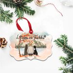 Gepersonaliseerd Bont Baby Herfst Verzamelen Onregelmatige Vorm Keramisch Ornament Kerst Herdenkingsgeschenk voor Huisdierliefhebbers