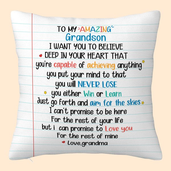 Personalisierte Liebe Brief werfen Kissen Abdeckung Weihnachten Geburtstag Baumwolle Jahrestag Geschenk für Familie oder Freund