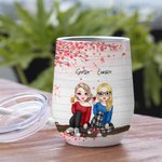 Personalized You 'll Always Be My Person Bestie Party Wine Tumbler Birthday Gift with Insulation Effect