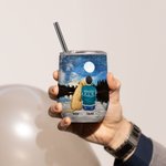 Gepersonaliseerde Life Is Better With Dogs Wijn Tumbler Food Grade Roestvrij staal Verjaardag Kerstcadeau voor hondenliefhebbers