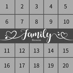 Personlig familj 20 foton collage kasta kuddeöverdrag med namn heminredning födelsedag jubileums julklapp för familj