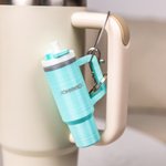 Personalised Multicolor 3D Printed Miniature Tumbler Keychain with Name Christmas Gift Birthday Gift for Family or Friend