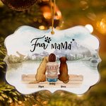 Henkilökohtainen Ihmiset ovat myös koirien vanhempia Lemmikkieläimet Epäsäännöllinen muoto akryyli koriste Joululahja ystäville Ystäville