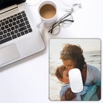 Tapis de Souris Photo Rectangulaire Personnalisé Lisse et Lavable Accessoire de Bureau Ordinateur Meilleur Ami Cadeau Travailleur