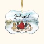 Henkilökohtainen Ihmiset ovat myös koirien vanhempia Lemmikkieläimet Epäsäännöllinen muoto akryyli koriste Joululahja ystäville Ystäville