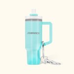 Personalised Multicolor 3D Printed Miniature Tumbler Keychain with Name Christmas Gift Birthday Gift for Family or Friend