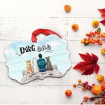 Henkilökohtainen alla sininen taivas loppuelämämme Lemmikit epäsäännöllinen muoto keraaminen koriste joululahja ystäville