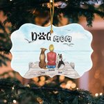 Henkilökohtainen alla sininen taivas loppuelämämme Lemmikit epäsäännöllinen muoto keraaminen koriste joululahja ystäville