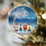 Personalised I' Am Always With You Round Ceramic Ornament Memorial Gift for Family Friend