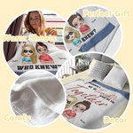 Personalizada Jeans Style We're Trouble When We Are Together Who Knew Manta Soul Sister Gift Regalo de Navidad