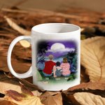 Personlig Eventyret er der ute La oss finne det hvit nattehimmel keramisk krus 11/15oz tur krus gave til familie venn