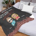 Personalized We're Not Sugar & Spice Blanket Friendship Ideas Gift Christmas Gift for Best Friend