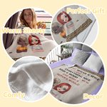 Manta personalizada estilo leopardo We're Not Sugar & Spice Regalo de Navidad Regalo de cumpleaños para la mejor amiga