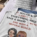 Personalized We're Not Sugar & Spice And Everything Nice Blanket Funny Gifts Christmas Gift for Best Friend