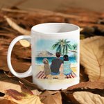 Personalized Adventure Is Out There Let's Find It White 11/15oz Ceramic Mug Family Camping Trip Mug Gift for Family Friend