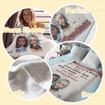 Personalized We're Not Sugar & Spice Best Friend Soft and Warm Blanket Birthday Gift Christmas Gift for Best Friend