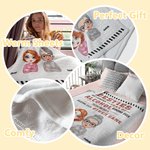 Personalisierte Hier ist ein weiteres Jahr der Bindung über Alkohol Fleece-Decke Sherpa-Decke Geburtstag Weihnachtsgeschenk für beste Freundin