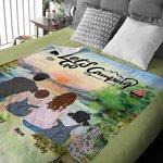 Personalisierte Let's Go Camping Sun Blanket Geburtstag Weihnachten Geschenk für Paar Familie Camping Liebhaber Camp Accessoire