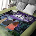 Personalised Making Memories One Campsite At A Time Blanket Birthday Christmas Gift for Couple Family Camping Lovers Camp Accessory