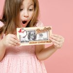 Cotización de madera grabada personalizada de Papá Noel Porta dinero en efectivo con nombre Regalo de Navidad para niños