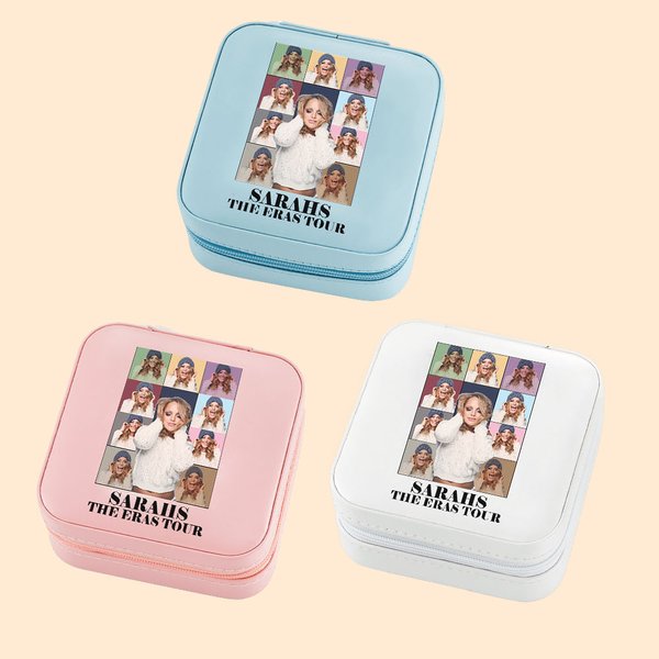 Personalised Eras Tour Poster Photos Collage Jewellery Box Case Christmas Wedding Mother's Day Gift for Her