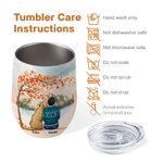 Gepersonaliseerd Spelen met mijn harige vrienden onder de esdoorn wijn Tumbler Food Grade roestvrij staal Verjaardag Kerstcadeau voor hondenliefhebber