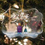 Personalised I Am Always With You Irregular Shape Acrylic Ornament  with 2-6 Names Memorial Christmas Gift for Family Friends