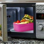 Poupée Princesse Rose Personnalisée Lunch Box avec Nom Cadeau d'Anniversaire pour les Enfants