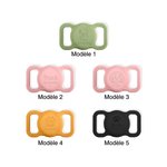 Housse de Protection pour Airtag Personnalisée avec Nom Gravé et Numéro Cadeau pour Chien et Amoureux des Animaux