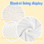 Couverture pour bébé personnalisée avec nom et motif floral vintage Cadeau de douche pour nouveau-né et enfant