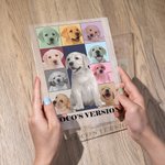 Gepersonaliseerde Eras Tour Poster Foto's Acryl Plaquette Desk Decoratie Kerst Verjaardag Gift voor Vrienden Familie Pet Lovers