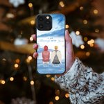 Funda personalizada We're Always with You para iPhone Regalo conmemorativo de simpatía para amigos y familiares