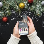 Personalized We're Always With You Cell Phone Case Christmas Gift for Friends Family