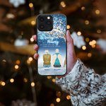Personalisierte In liebevoller Erinnerung an diejenigen, die für immer in unseren Herzen Handytasche Weihnachtsgeschenk für Freunde Familie sind