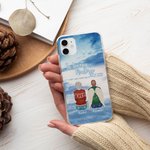 Personalisierte In liebevoller Erinnerung an diejenigen, die für immer in meinem Herzen sind IPhone Telefon Fall Weihnachten Gedenkgeschenk für Famili