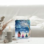 Personalized Your Wings Were Ready But Our Hearts Were Not Acrylic Plaque Christmas Memorial Gift for Family Friends