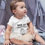 Personalized Book My Reservation Newborn Onesie Baby Announcement Bodysuit Funny Romper Newborn Gift Baby Shower Gift